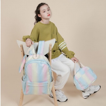 Chic sublimation backpack digital printed school bag
