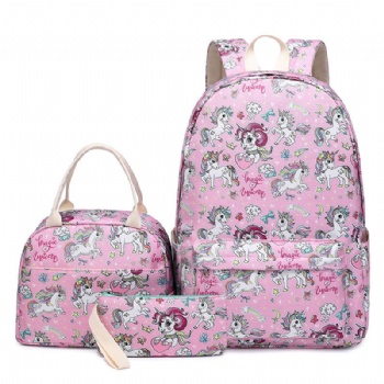 Customizable sublimated backpack digital heat transfer printed school bags