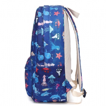 Customizable sublimated backpack digital heat transfer printed school bags