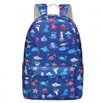 Customizable sublimated backpack digital heat transfer printed school bags