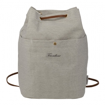 Female's Cotton Canvas Convertible Tote Backpack
