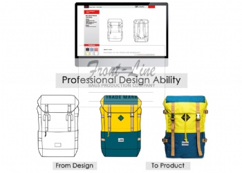 Customized outdoors sporty backpacks